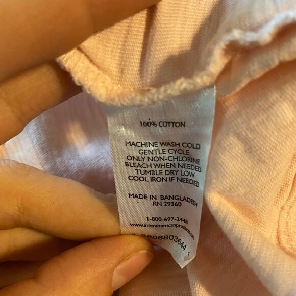 Dip pink Wildflower Graphic T-shirt Floral botanical herbal boho cotton XL - Picture 7 of 7